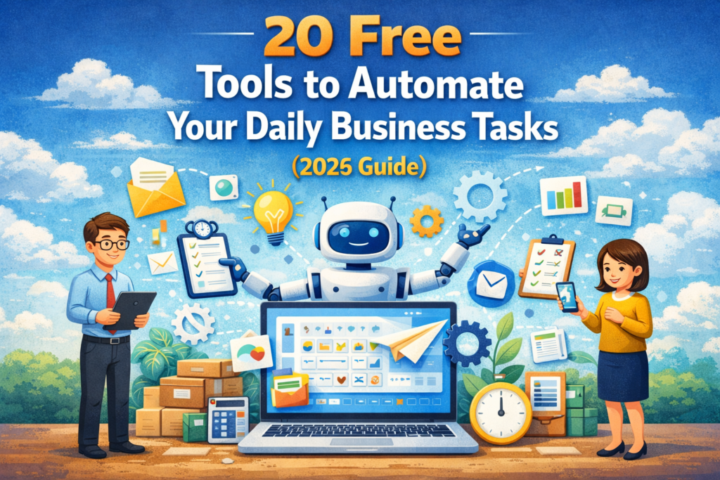 20 Free Tools to Automate Your Daily Business Tasks