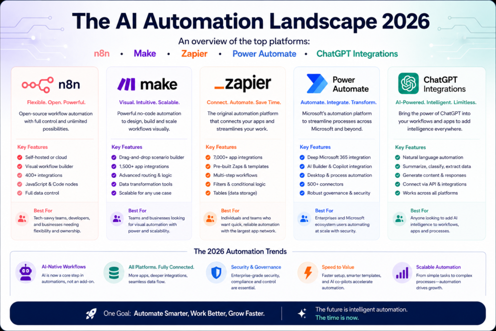 The AI Automation Landscape 2026