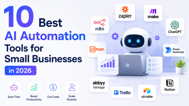 10 Best AI Automation Tools for Small Businesses in 2026 (Tested & Ranked)