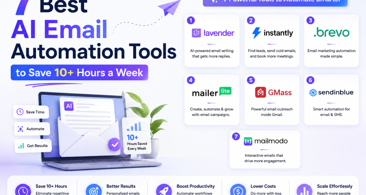 7 Best AI Email Automation Tools to Save 10+ Hours a Week (2026)
