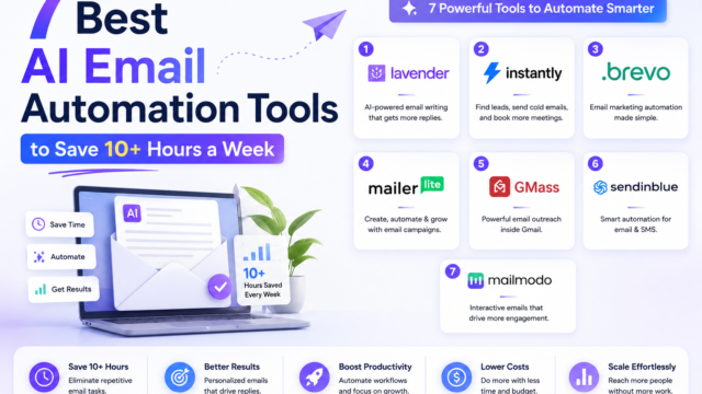 7 Best AI Email Automation Tools to Save 10+ Hours a Week (2026)